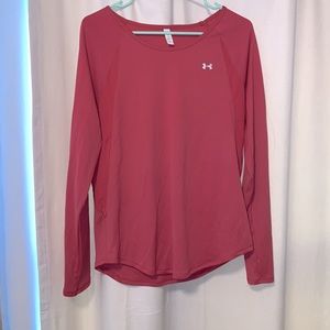 Pink Under Armour long sleeve M